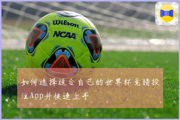 如何选择适合自己的世界杯竞猜投注App并快速上手